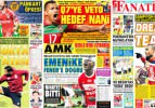 Gazetelerin spor manşetleri