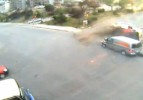Eskişehir'de MOBESE'ye yansıyan kazalar