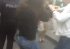 Sarhoş kadına meydan dayağı