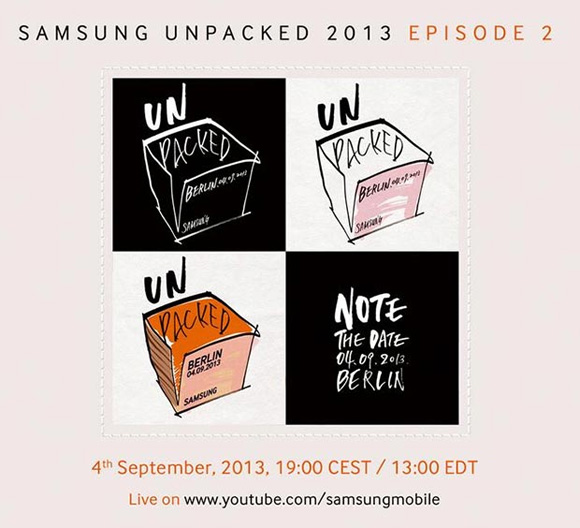 İFA 2013 GAlaxy Note 3 Unpacked