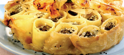 Nefis Brokolili Börek Makarna Tarifi