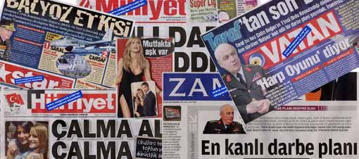 'Balyoz'u g�rmeyen tek gazete