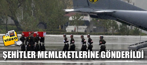 Şehit askerler memleketlerine uğurlanıyor