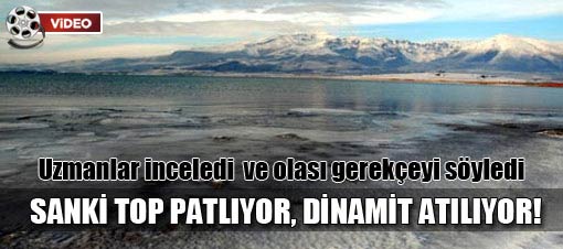 Vanlı köylüleri korkutan sesler! VİDEO
