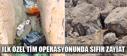 �zel timli ter�r operasyonunda s�f�r zayiat