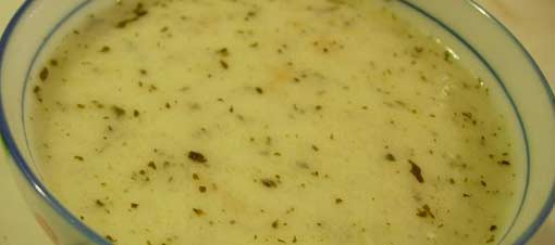 858620110104093703188 Amasya yöresine ait Toyka çorbası