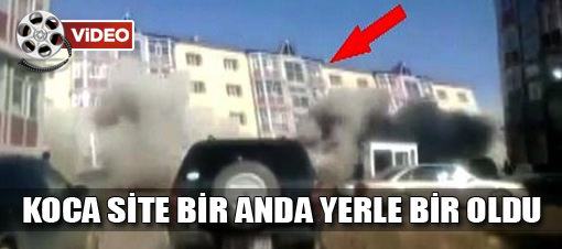 Koskoca sitenin yerle bir olduğu an