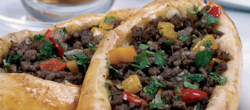 Kıymalı pide