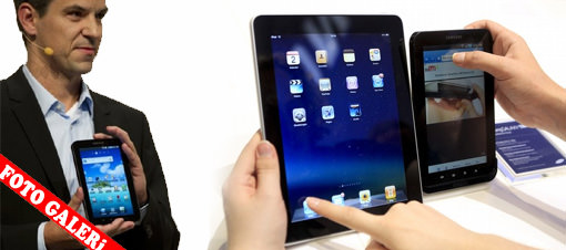 Samsung, Apple'�n iPad'ine rakip ��kard�