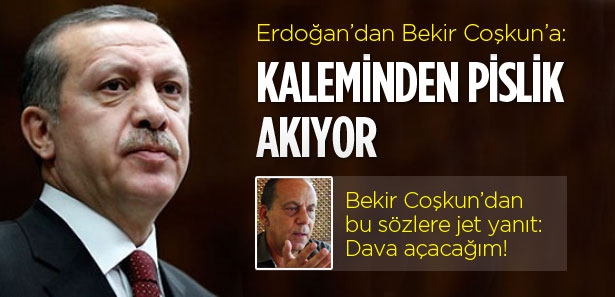 Bekir Co�kun'dan Erdo�an'a jet yan�t!
