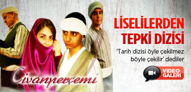 Tarih filmlerine kızan liseliler film çekti!