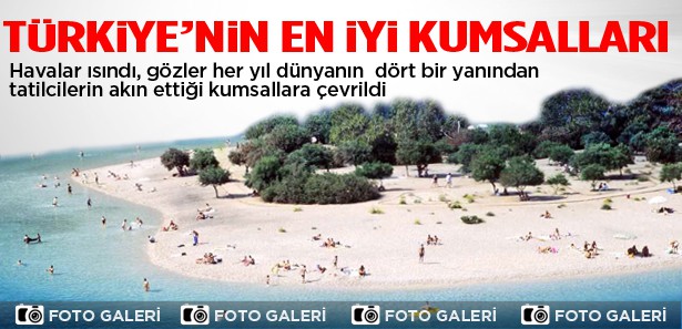 Türkiye'nin en güzel kumsalları