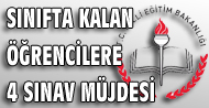 S�n�fta kalan ��rencilere ek s�nav m�jdesi