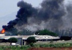 Esed güçleri, mahsul depolarını bombaladı