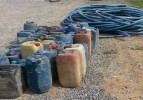 Kaçak akaryakıt için 4 kilometrelik boru döşemişler