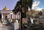 Kaddafi'nin sarayı ilk defa görüntülendi