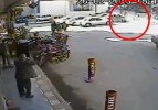 Korkunç kaza kameraya yansıdı