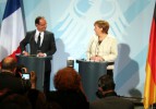 Merkel-Hollande zirvesinde gündem Yunanistan