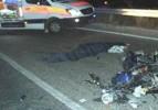 Motosiklet şarampole uçtu: 1 ölü