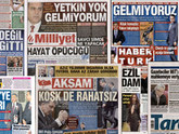 Gazetelerin 'M�T' man�etleri