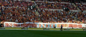 Arena'da F.Bahçelileri kızdıran pankart
