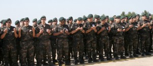 Şehit olan polis memuru için tören düzenlendi