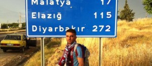 TFF'yi protesto için Trabzon'a yürüyor